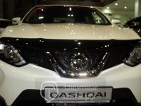Маска утеплитель радиатора НОРМА для кроссовера Nissan Qashqai 2010-2013 / Ниссан Кашкай 2010-2013