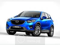 Маска утеплитель радиатора СТАНДАРТ для автомобиля Mazda CX-5 2011-2015 / Мазда ЦX-5 2011-2015