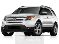 Маска утеплитель радиатора СТАНДАРТ для автомобиля Ford Explorer 2011-2016 / Форд Эксплорер 2011-2016