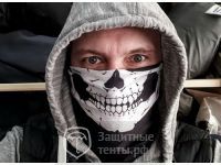 Маска труба для байкера