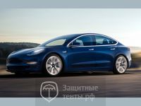 Тент-чехол адаптированный для автомобиля Tesla Model 3