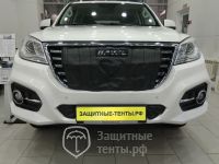 Маска утеплитель радиатора СТАНДАРТ для внедорожника Haval H9 / Хавал Н9 I Рестайлинг 2017-н.в.