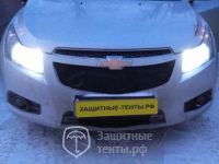 Маска утеплитель радиатора СТАНДАРТ для автомобиля Chevrolet Cruze / Шевроле Круз (2008 - 2012)