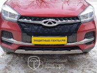 Маска утеплитель радиатора НОРМА для автомобиля Chery Tiggo 4 / Черри Тиго 4 (2018 - н.в.)