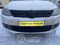 Маска утеплитель радиатора НОРМА для автомобиля Volkswagen Jetta / Фольксваген Джетта (2010 - 2014)