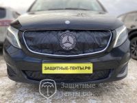 Маска утеплитель радиатора НОРМА для автомобиля Mercedes-Benz Viano / Мерседес-Бенс Виано (2015 - н.в.)