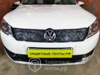Маска утеплитель радиатора НОРМА для автомобиля Volkswagen Passat B7 / Фольксваген Пассат Б7 (2010 - 2015)
