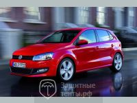 Модельный тент-чехол для автомобиля Volkswagen Polo hatchback / Фольксваген Поло Хэтчбек