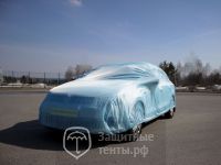 Тент чехол для автомобиля, ЭКОНОМ  для Volkswagen Passat B8 