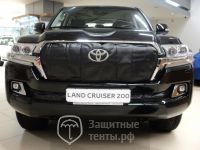 Маска утеплитель радиатора СТАНДАРТ для внедорожника Toyota Land Cruiser 200 2015-н.в. / Тойота Лэнд Крузер 200 2015-н.в